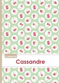 Le carnet de Cassandre - Lignes, 96p, A5 - Roses Tea time