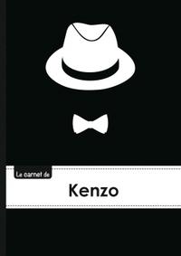 Le carnet de Kenzo - Lignes, 96p, A5 - Chapeau et N ud papillon