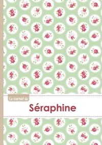 CARNET SERAPHINE LIGNES,96P,A5 ROSESTEATIME
