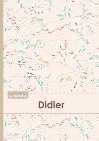 Le carnet de Didier - Lignes, 96p, A5 - Poissons