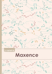 CARNET MAXENCE LIGNES,96P,A5 POISSONS
