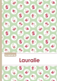 Le carnet de Lauralie - Lignes, 96p, A5 - Roses Tea time