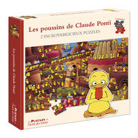 Les poussins de Claude Ponti - 2 incroyabilicieux puzzles