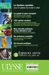 Le Québec cyclable 10e éd : guide des pistes cyclables au Québec
