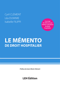 Le mémento de droit hospitalier