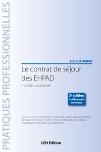 Le contrat de séjour des EHPAD 3e édition