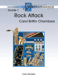 ROCK ATTACK CONCERT BAND/HARMONIE/FANFARE-PARTITION+PARTIES SEPAREES