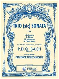TRIO (SIC) SONATA -PARTITION+PARTIES SEPAREES