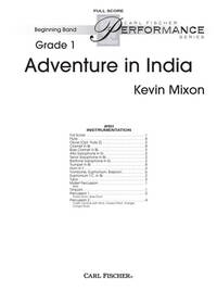 ADVENTURE IN INDIA CONCERT BAND/HARMONIE/FANFARE