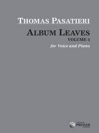 ALBUM LEAVES, VOLUME 3 CHANT