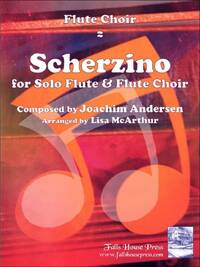 SCHERZINO FOR SOLO FLUTE AND FLUTE CHOIR