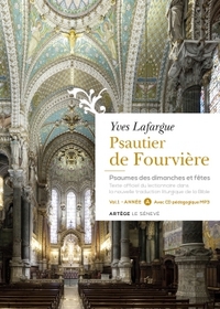 PSAUTIER DE FOURVIERE - VOLUME 1 : ANNEE A - PSAUMES DES DIMANCHES ET FETES. TEXTE OFFICIEL DU LECTI