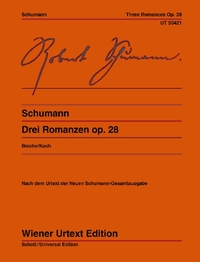 DREI ROMANZEN - EDITED FROM THE SOURCE BY MICHAEL BEICHE. FINGERINGS AND NOTES ON INTERPRETATION BY