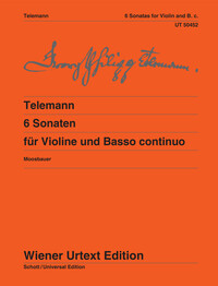 6 Sonaten für Violine und B.c.