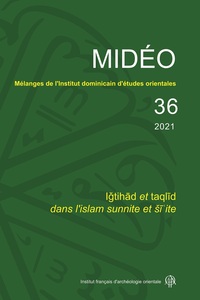 Mélanges de l'institut dominicain d'études orientales – midéo 36