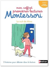 Mon coffret premières lectures Montessori - La nuit de Mina - niveau 1