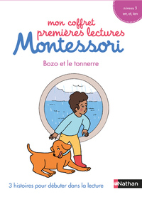 Mon coffret 1ères lectures Montessori niv 3 - Bozo et le tonnere