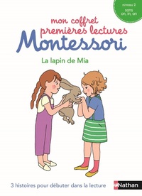 LE LAPIN DE MIA - MON COFFRET PREMIERES LECTURES MONTESSORI