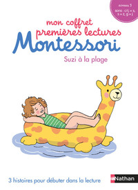 Mon coffret première lecture Montessori - Suzi à la plage