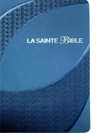 SAINTE BIBLE 1910 - PAROLES DE JESUS EN ROUGE, GRISE BLEUE