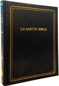 La Sainte Bible Segond 1910 - Noir, similicuir, onglets, format miniature