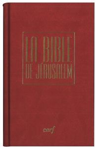 Bible Jérusalem