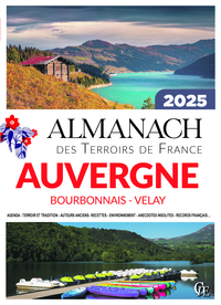 ALMANACH - AUVERGNE, BOURBONNAIS - VELAY 2025