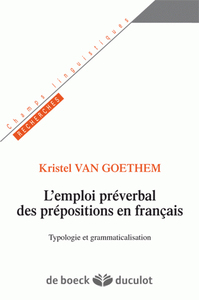 L'emploi préverbal des prépositions en français