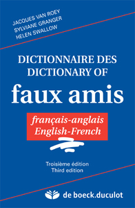 Dictionnaire des/Dictionary of faux amis