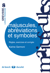Majuscules, abréviations et symboles