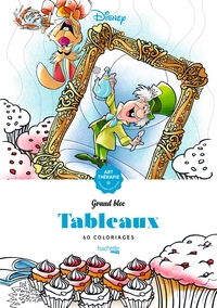 GRAND BLOC DISNEY TABLEAUX - 60 COLORIAGES