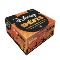 BOITE DEFIS DISNEY - 500 QUESTIONS & DEFIS POUR UNE SOIREE PLEINE DE MAGIE