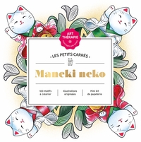LES PETITS CARRES D'ART-THERAPIE MANEKI NEKO