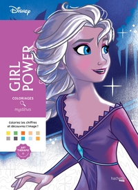 COLORIAGES MYSTERES DISNEY - GIRL POWER