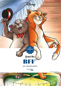 GRAND BLOC DISNEY BFF - 60 COLORIAGES