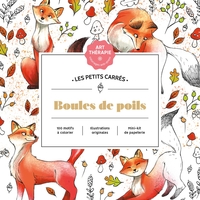 LES PETITS CARRES D'ART-THERAPIE BOULES DE POILS