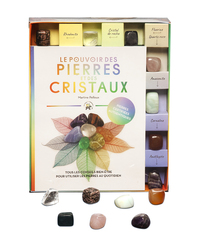 COFFRET LE POUVOIR DES PIERRES ET DES CRISTAUX NOUVELLE EDITION - TOUS LES CONSEILS BIEN-ETRE POUR U