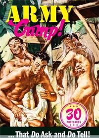 30 Postcards Army Camp That Do Ask & Do Tell! /anglais