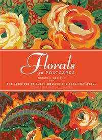 30 Postcards Collier Campbell Floral /anglais