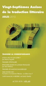 Vingt-Septièmes Assises de la traduction littéraire