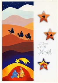 PACK CARTES NOEL SPN01 10EX