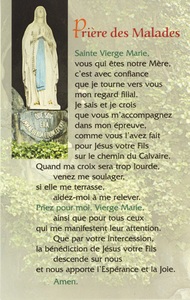 PACK PRIERE DES MALADES PR26 20EX