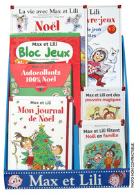 PRESENTOIR DE TABLE MULTIPRODUITS MAX ET LILI SPECIAL NOEL !