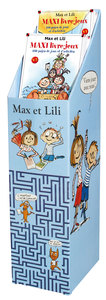 COLONNE MAX ET LILI 12 EXEMPLAIRES MAXI LIVRE JEUX