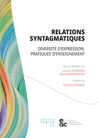 Relations syntagmatiques