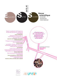 Revue Education, Santé, Sociétés, Vol. 9, No. 1