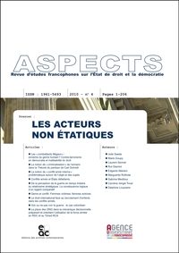 Les acteurs non-étatiques dans les conflits armés, Revue ASPECTS No.4