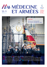 Médecine et Armées Vol.50 No.1