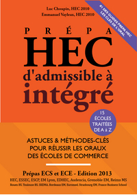 Prépa HEC, d'Admissible à Intégré - Edition 2012