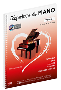 REPERTOIRE DE PIANO VOL 1 + CD